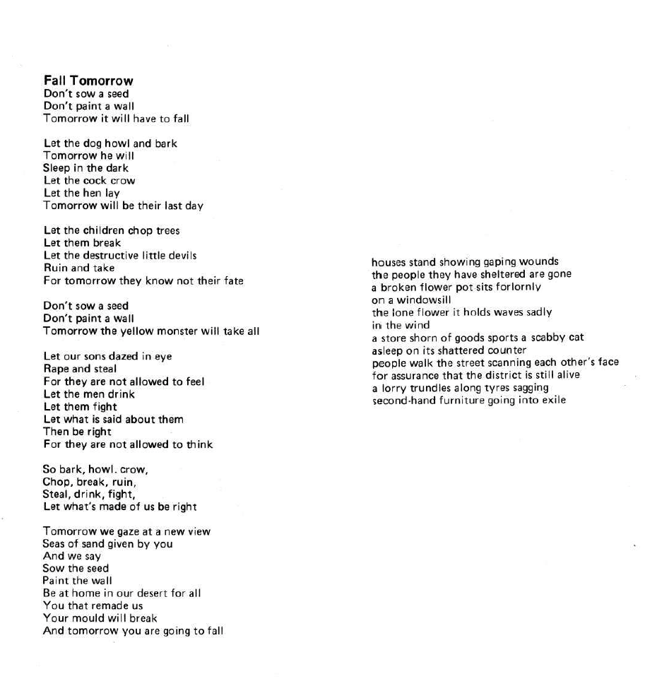 Cry Rage Poems